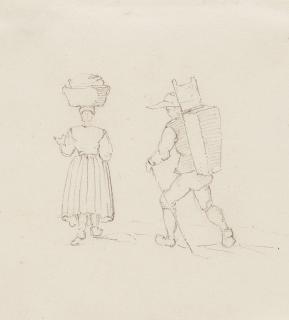 Carl Philipp Fohr - Ein Hausierer-Paar