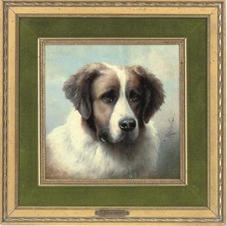 Carl Reichert - A St. Bernard