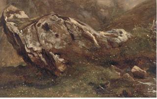 Carl Robert Kummer - A rocky landscape