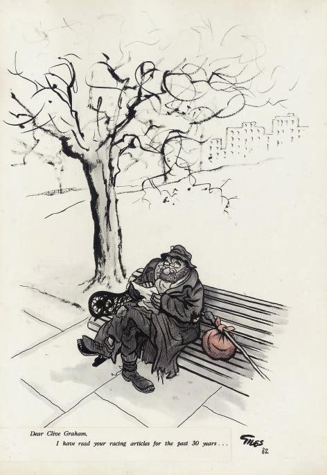 Carl Ronald Giles - \'Dear Clive Graham, I have read your racing articles for the past 30 years...\'