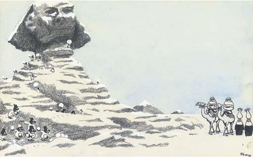 Carl Ronald Giles - \'Snow Fell In Egypt This Week\'