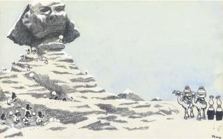 Carl Ronald Giles - \'Snow Fell In Egypt This Week\'