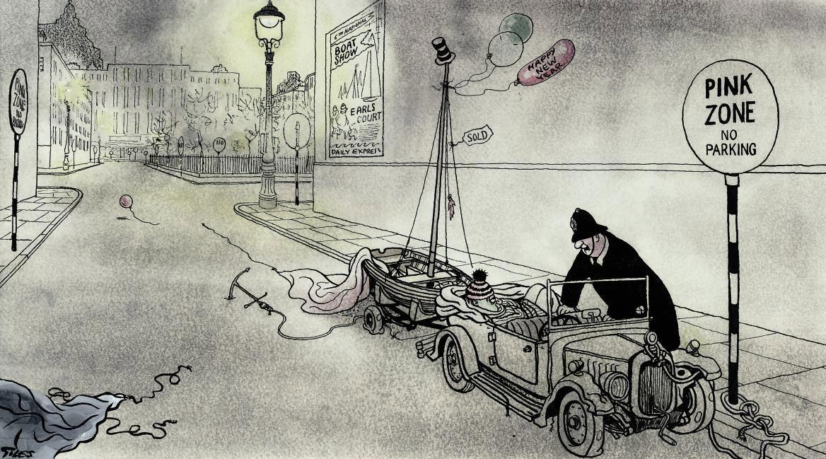 Carl Ronald Giles - \'What time does your ship leave, Captain?\'