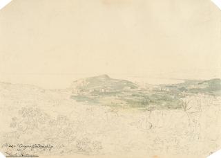 Carl Rottmann - Blick auf Nizza