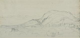 Carl Rottmann - Blick von Palermo auf Monreale.