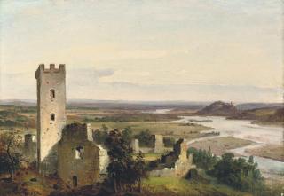 Carl Rottmann - Ruins in the Roman campagna