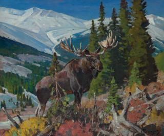 Carl Rungius - Near Spring