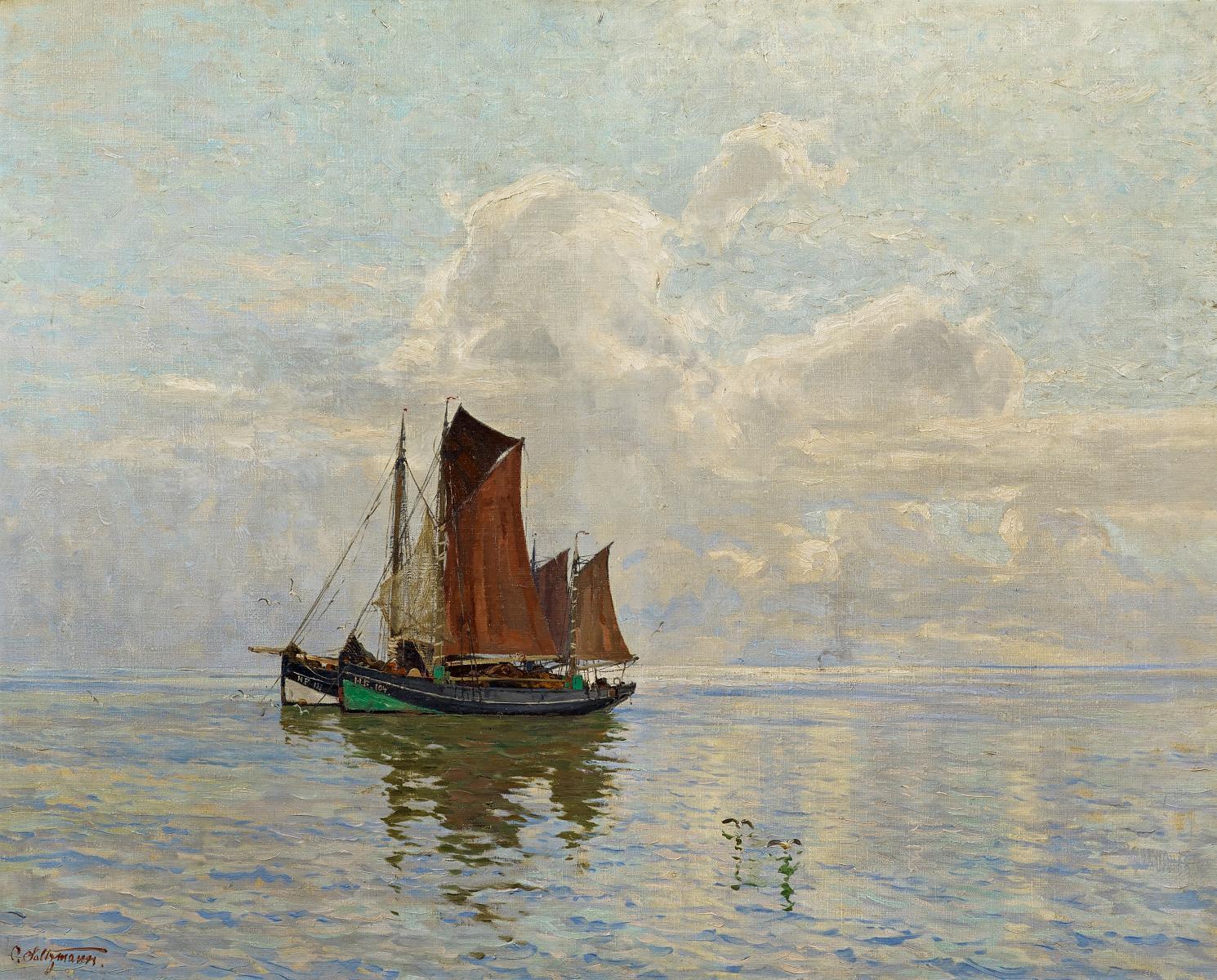 Carl Saltzmann - Küstensegler