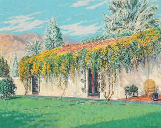 Carl Sammons - Casitas in the desert (a group of two)