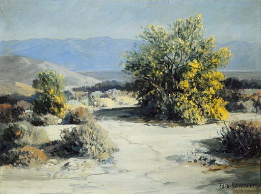 Carl Sammons - Palo Verde Trees, Palm Springs