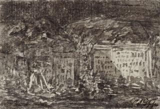 Carl Samuel Graffman - View from Daniviken hospital