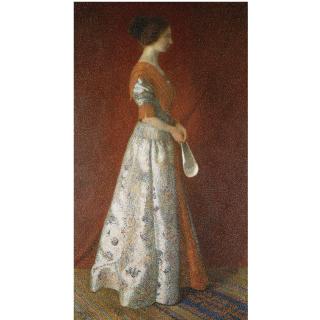 Carl Schmitz-Pleis - German Damen Bildnis  