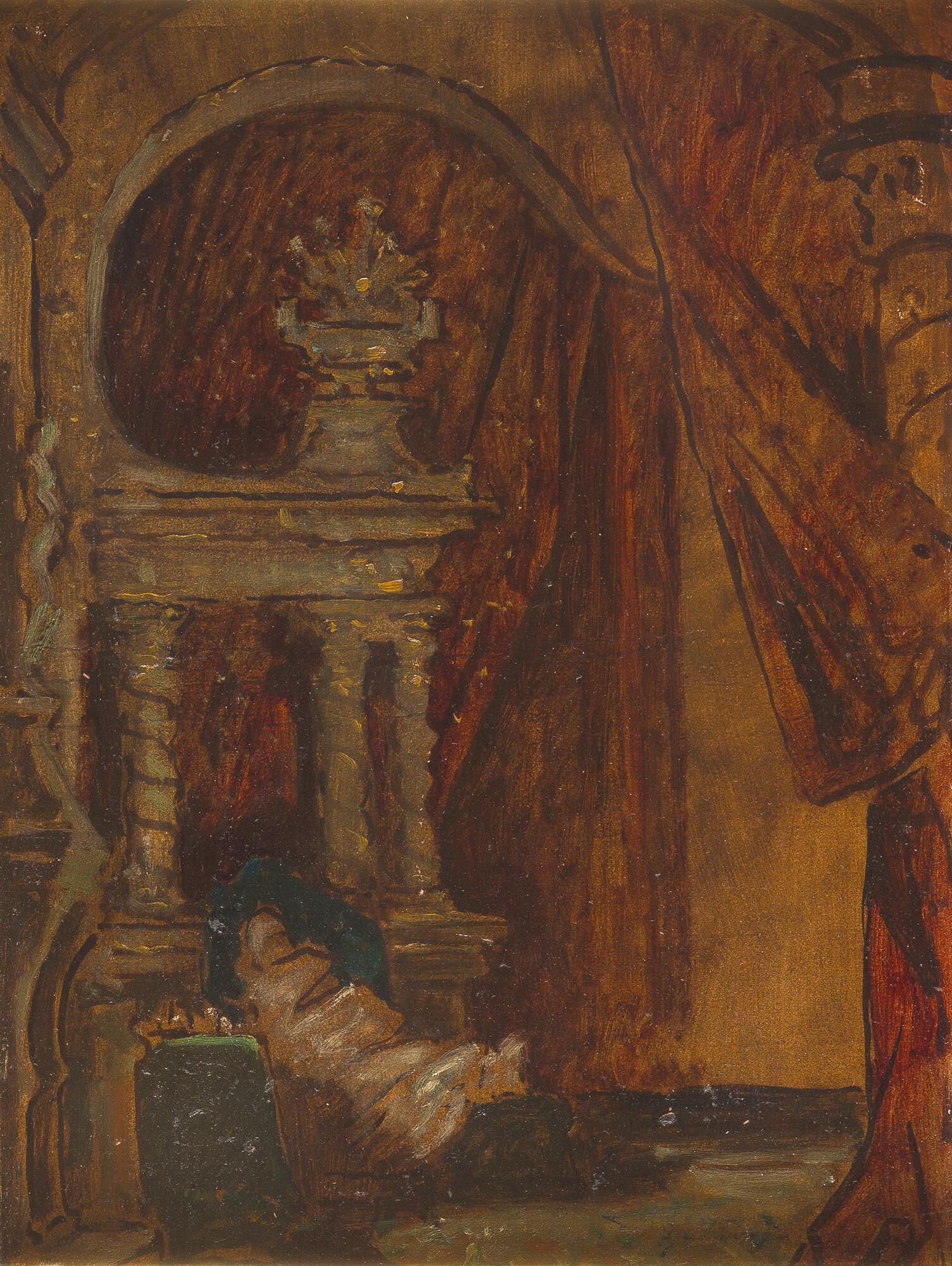 Carl Spitzweg - Das Podagra