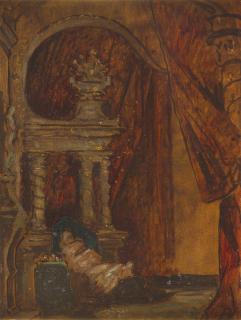 Carl Spitzweg - Das Podagra