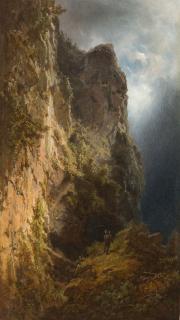 Carl Spitzweg - Der Adlerjäger.