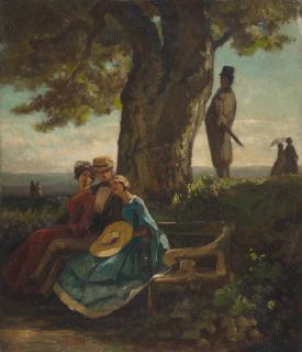 Carl Spitzweg - Der Hagestolz