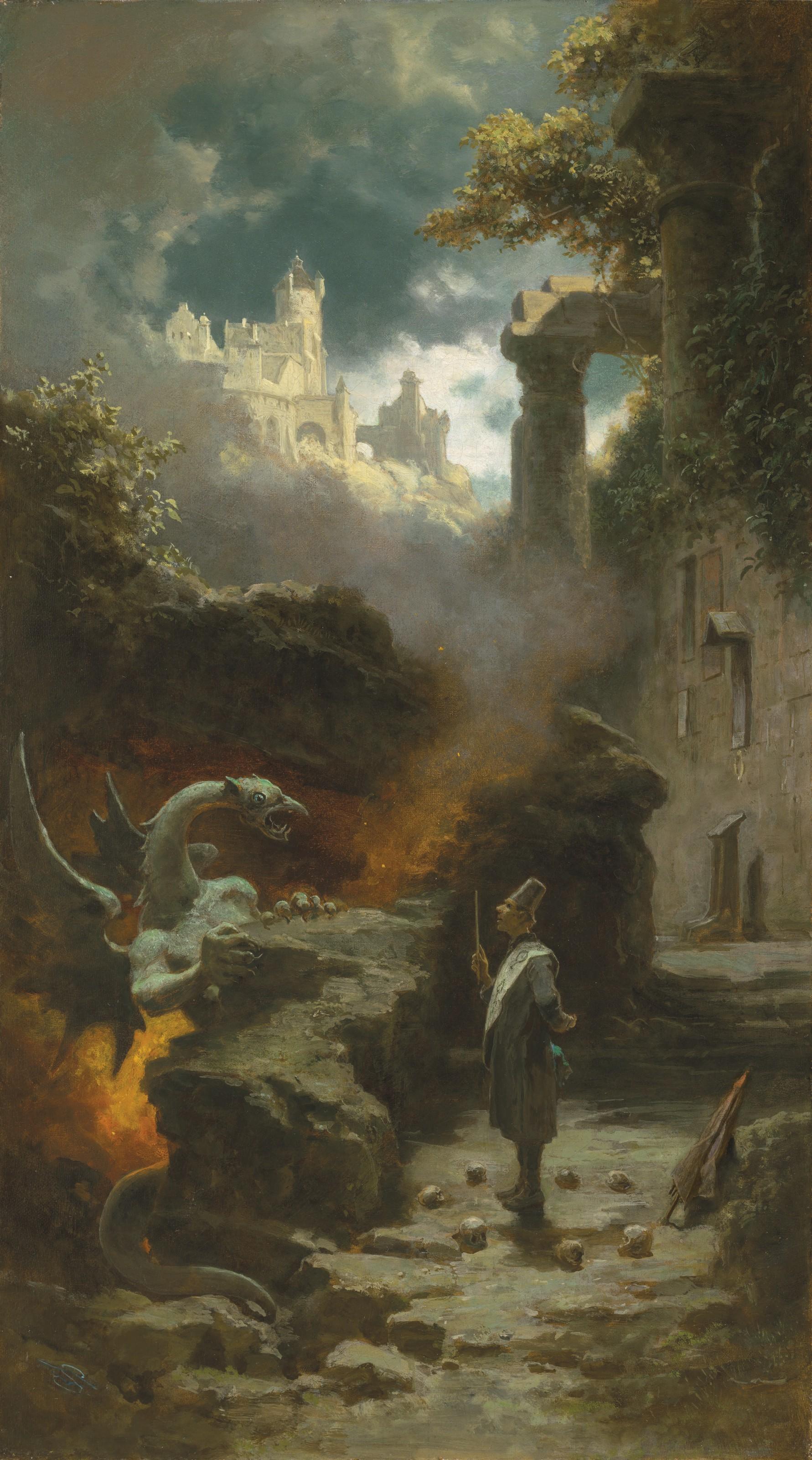 Carl Spitzweg - Der Hexenmeister