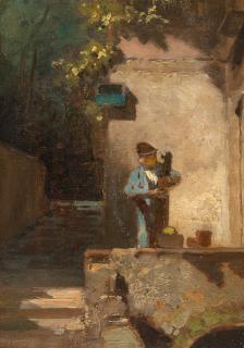 Carl Spitzweg - Der Kaktusfreund