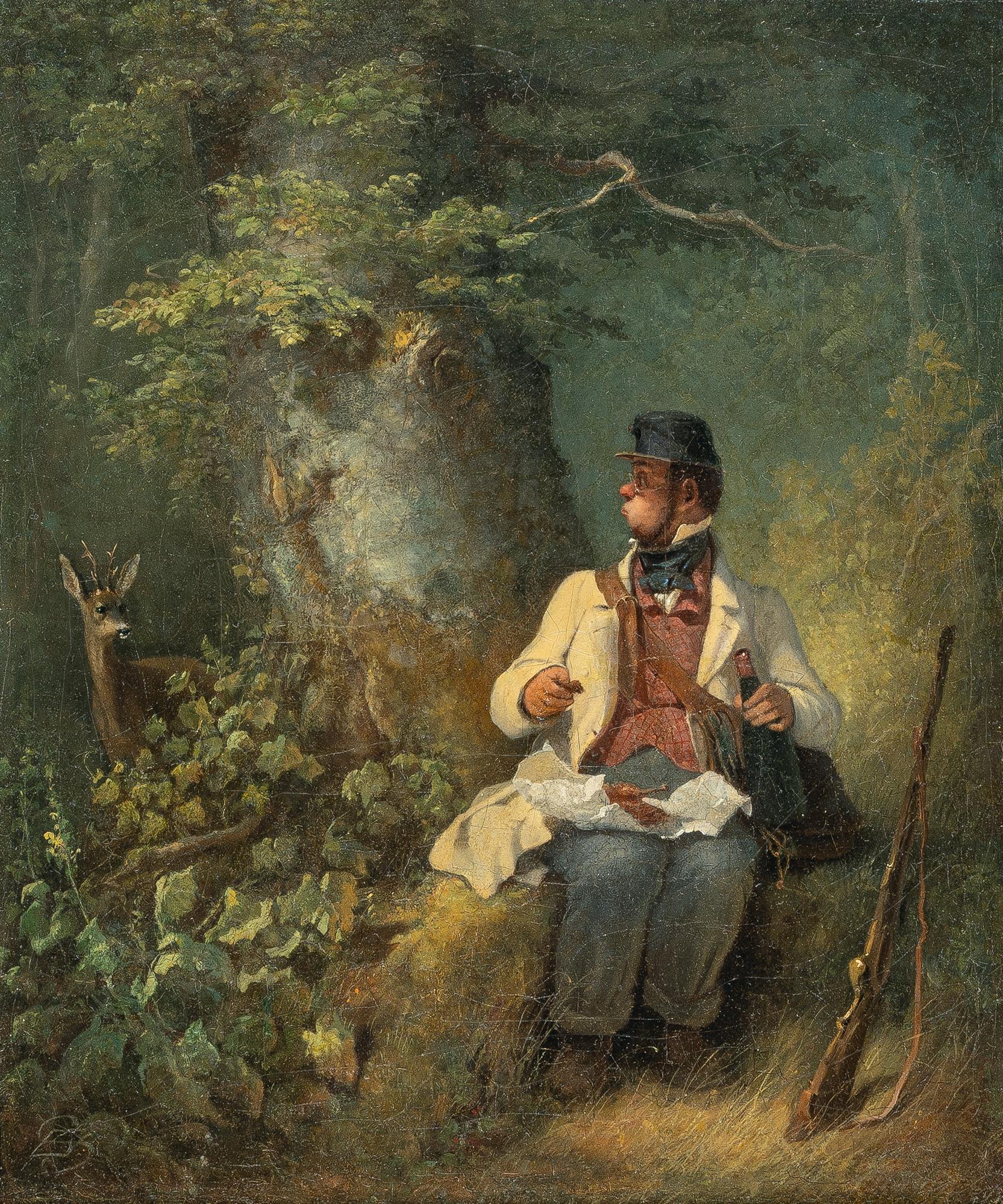 Carl Spitzweg - Der Sonntagsjäger