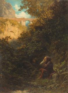 Carl Spitzweg - Die Neue Zeit.