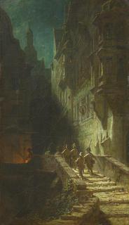 Carl Spitzweg - Die Scharwache.
