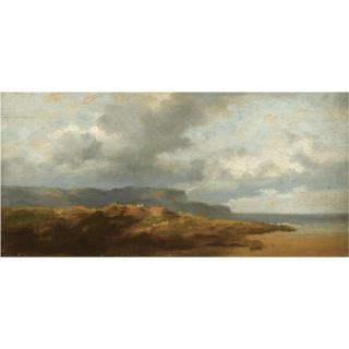 Carl Spitzweg - German Küstenlandschaft (Coastal View)