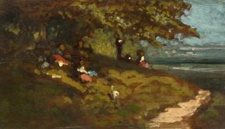 Carl Spitzweg - Kinder im Wald