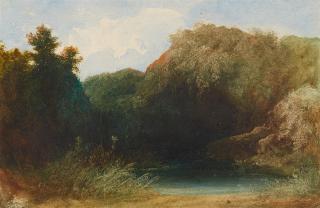 Carl Spitzweg - Weiher im Walde