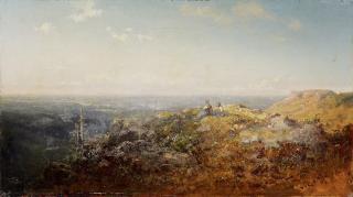 Carl Spitzweg - Zwei Dirndl auf der Alm