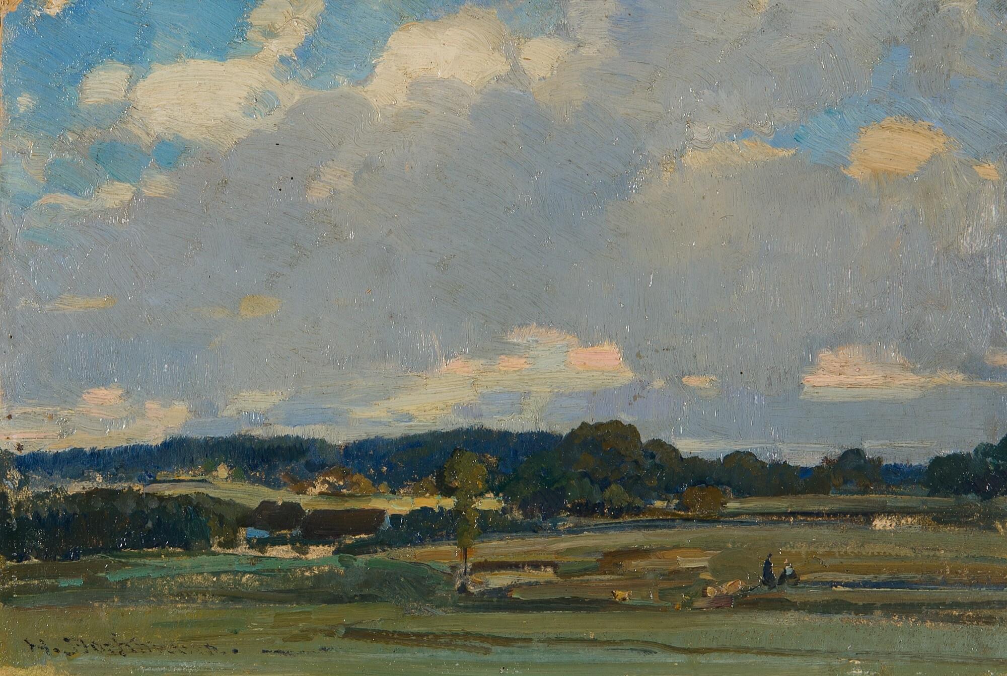 Carl Theodor von Piloty - Studie zum Triumphzug des Germanicus.