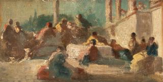 Carl Theodor von Piloty - Vier Kompositionsskizzen