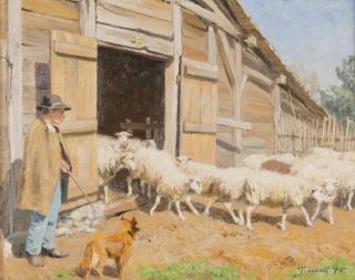 Carl Trägårdh - Shepherd.