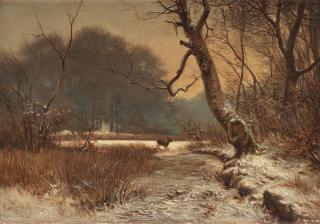 Carl Trägårdh - Winter landscape