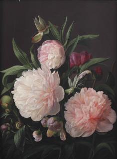 Carl Vilhelm Balsgaard - Blooming peonies