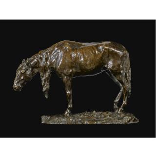 Carl Vilhelm Emil Milles - Swedish A Tired Horse