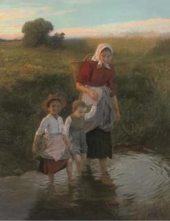 Carl Von Bergen - Crossing The Stream At The End of The Day