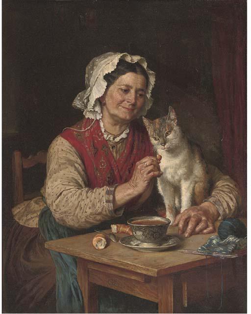 Carl von Blaas - A tempting treat