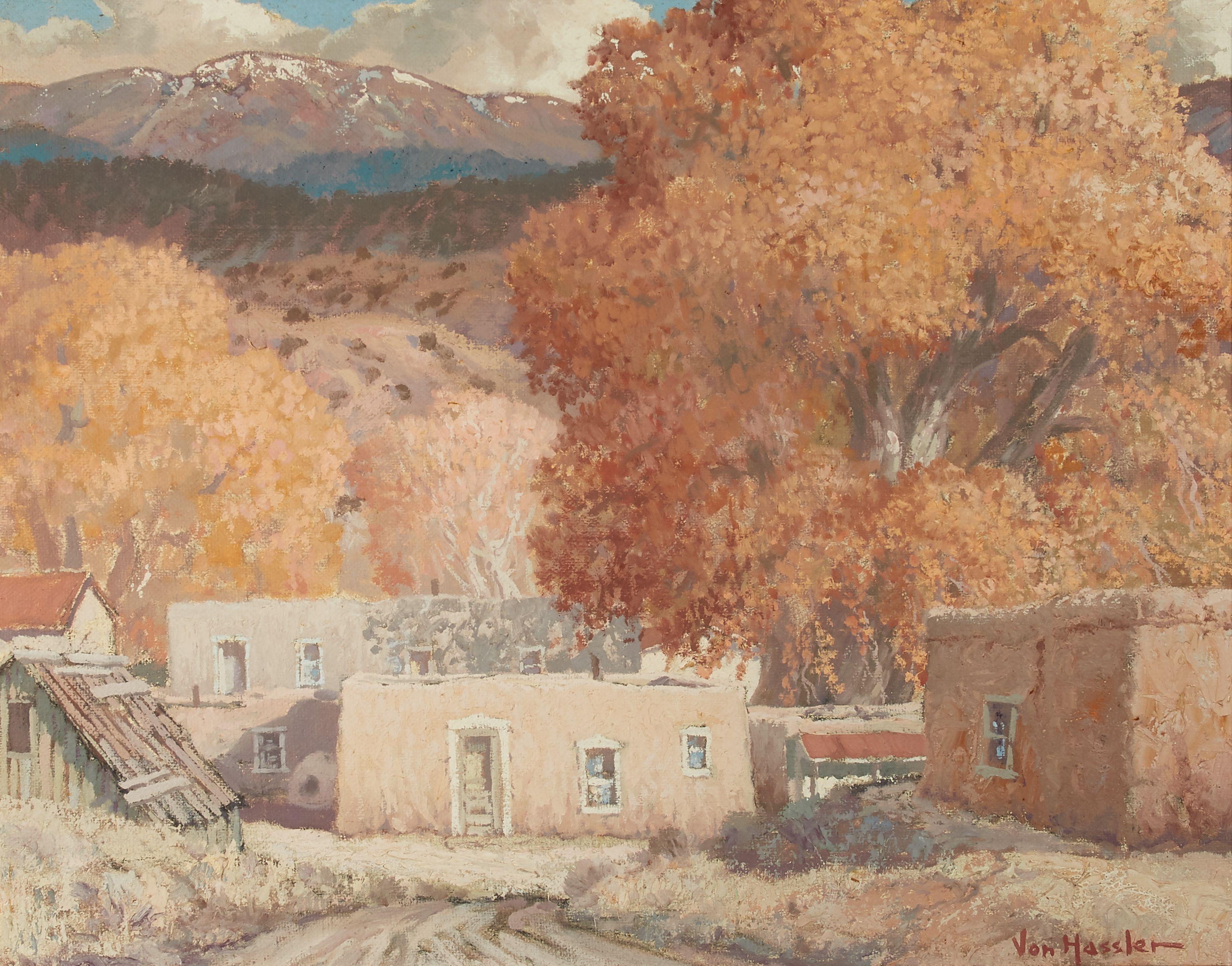 Carl Von Hassler - Autumn Time in Rio Trampas, New Mexico