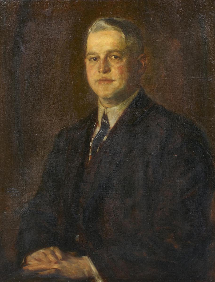 Carl von Marr - Bildnis des Bruno Storp, Schwiegersohn des Künstlers.