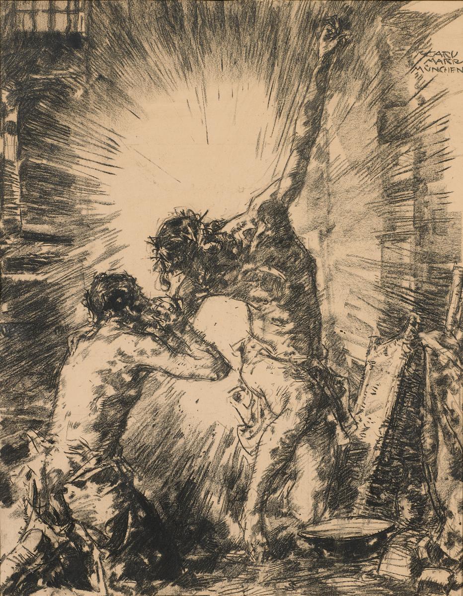 Carl von Marr - Geißelchristus