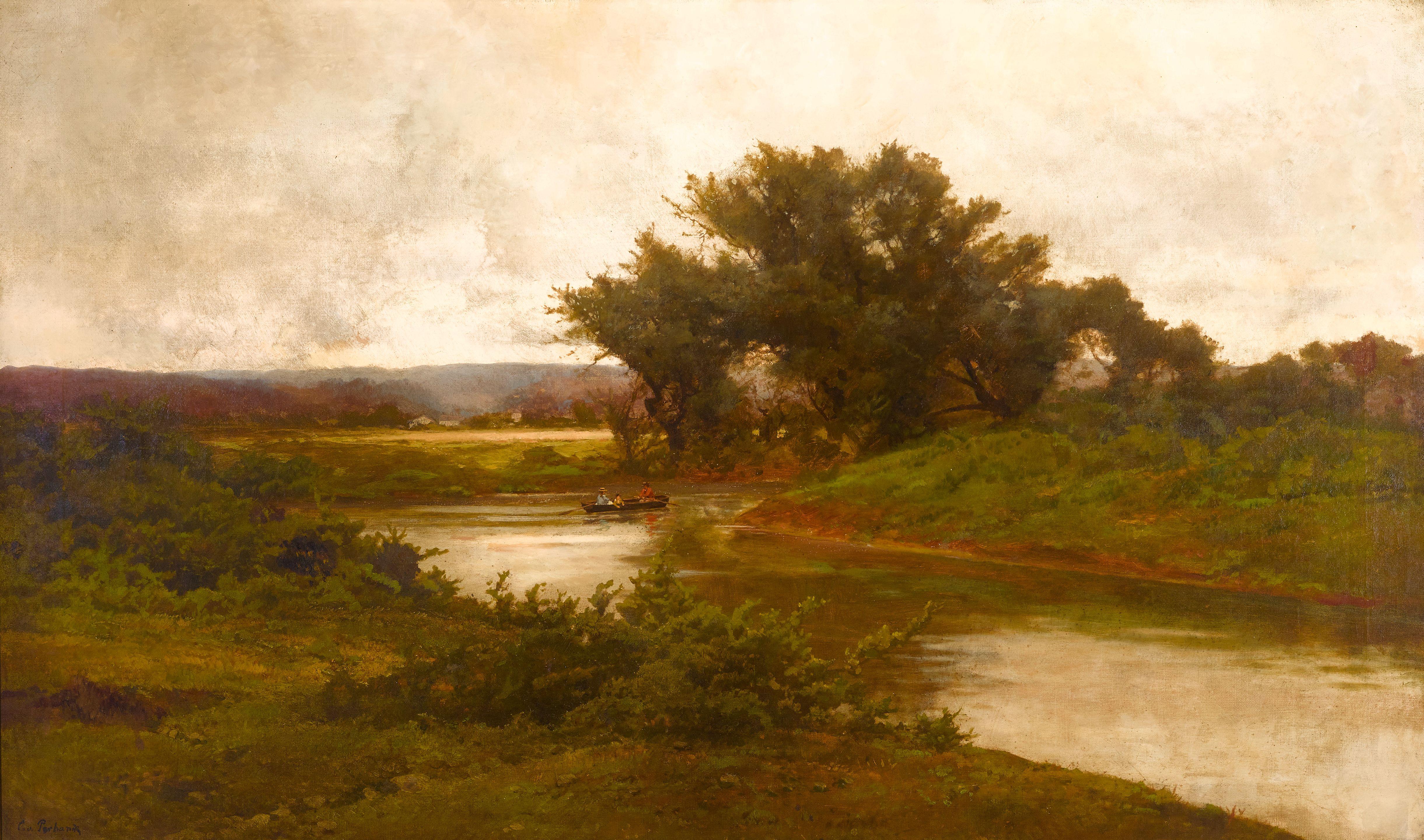 Carl von Perbandt - A day\'s outing on the river