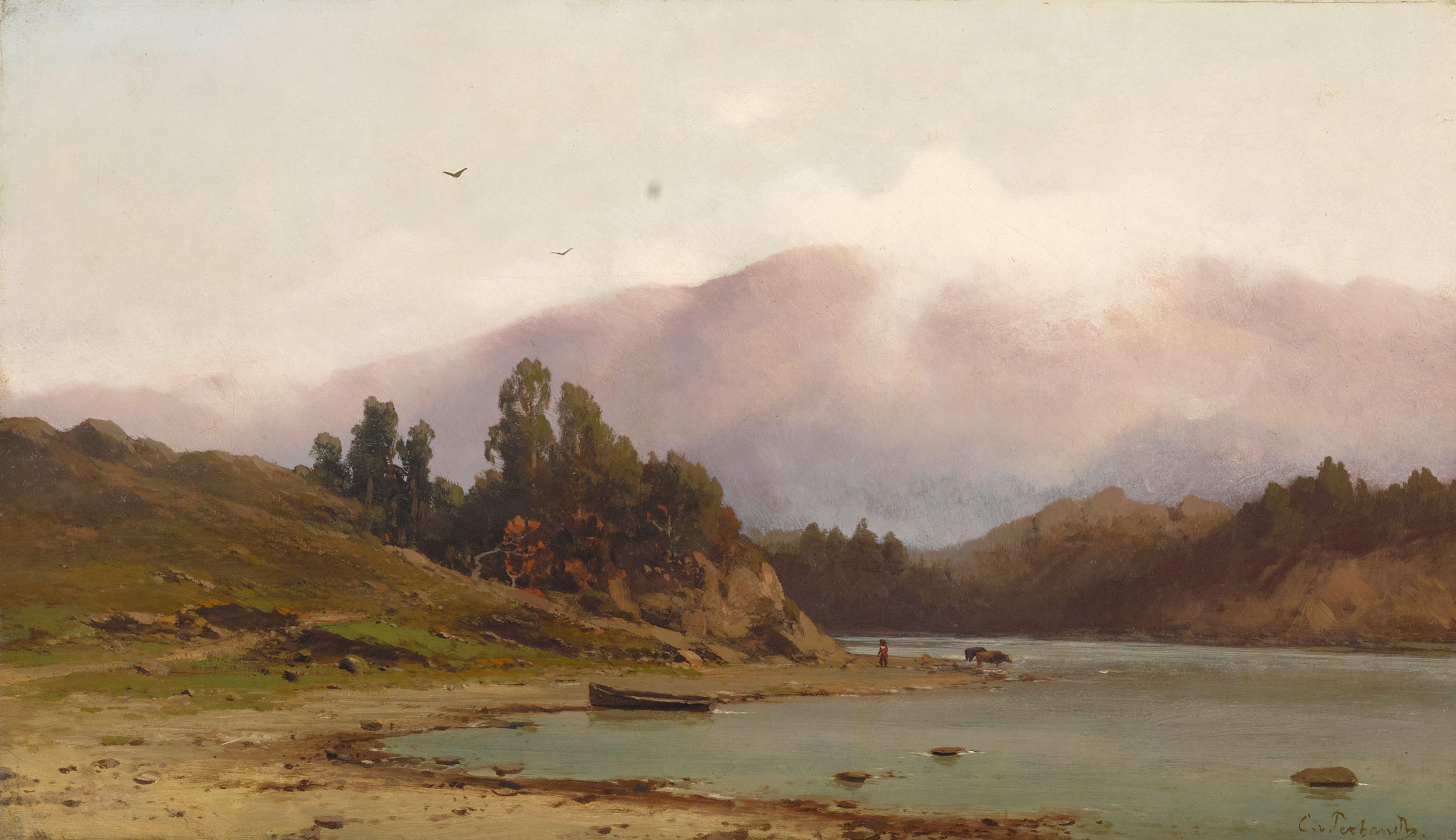 Carl Von Perbandt - On Corte Madera Creek (under Mt. Tamalpais)
