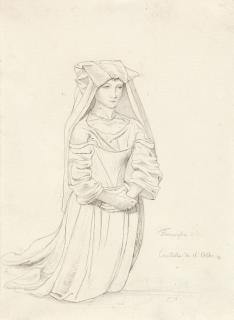 Carl Wagner - „Francesca bella“ (Mädchen in Albaner Tracht).