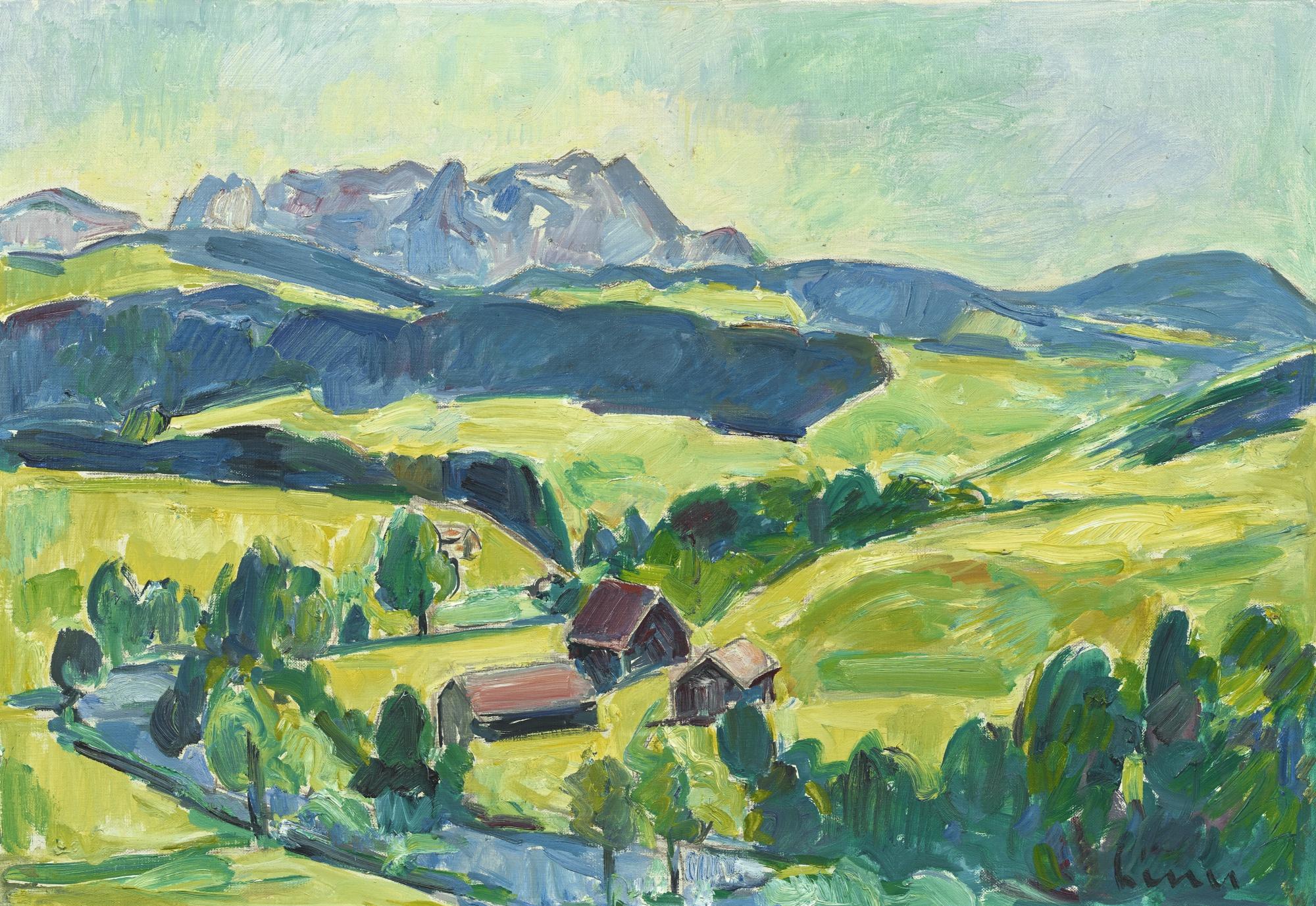 Carl Walter Liner - Appenzeller Landschaft