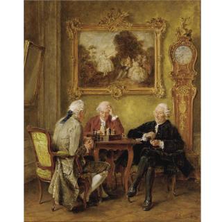 Carl Wilhelm Anton Seiler - A Tense Game