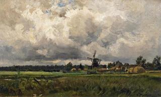 Carl Wilhelm Christian Malchin - Windmühle bei Graal an der Ostsee