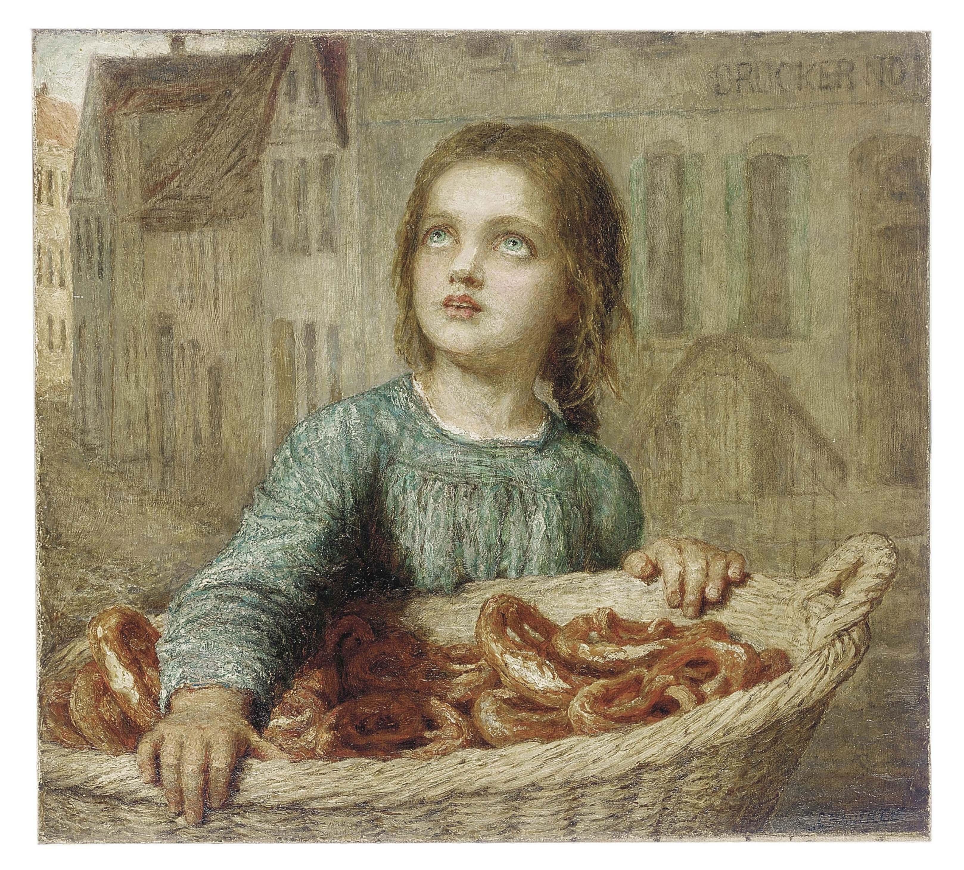 Carl Wilhelm Friedrich Bauerle - The little pretzel seller