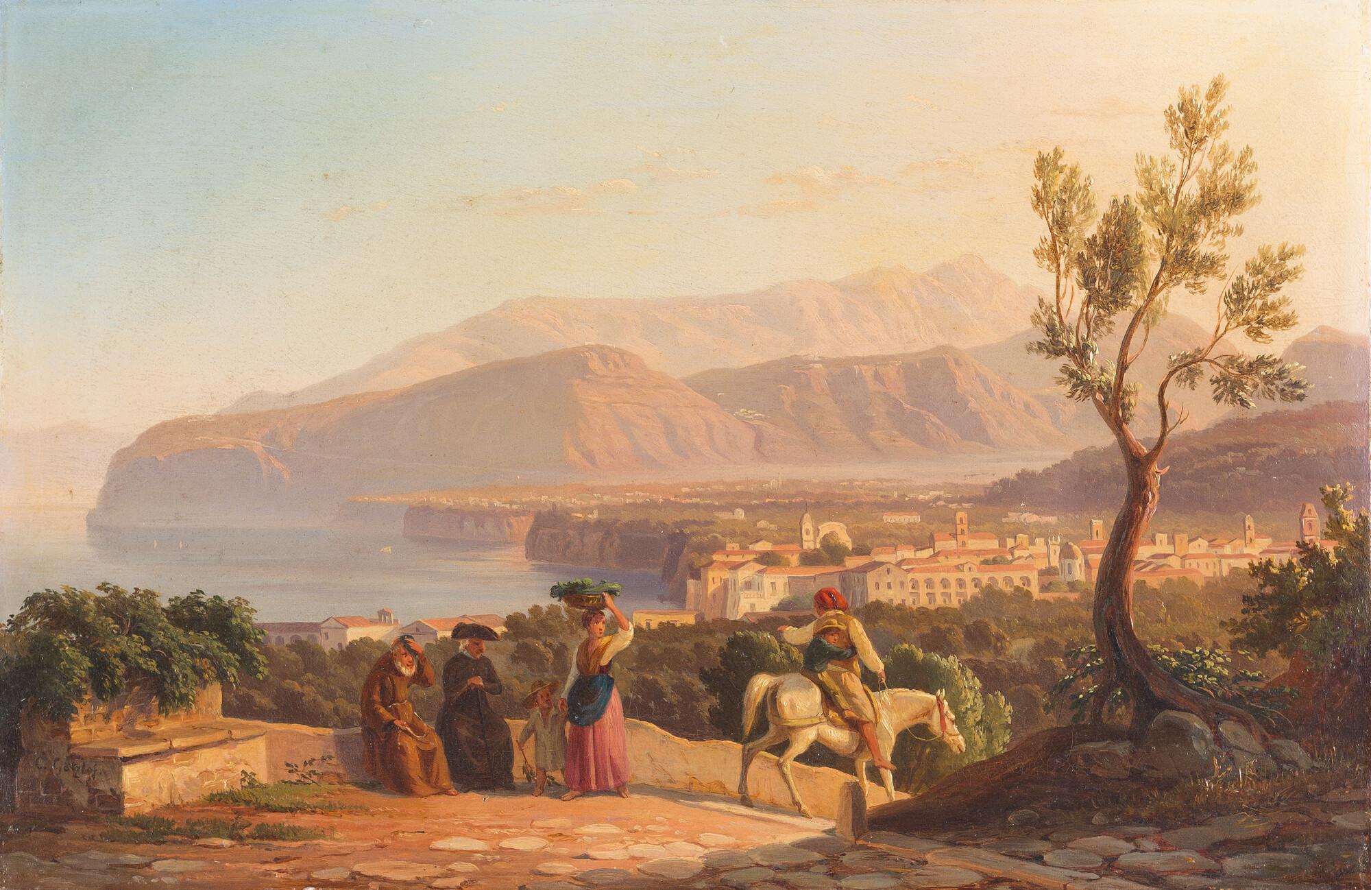 Carl Wilhelm Götzloff - Am Golf von Sorrent