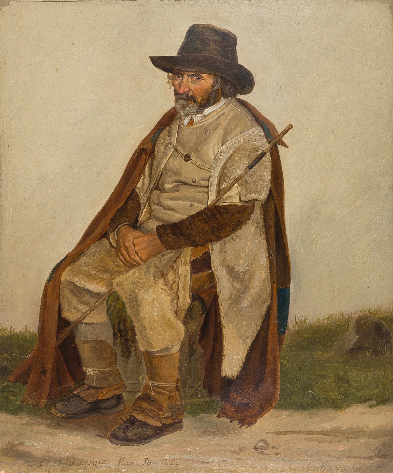 Carl Wilhelm Götzloff - „Bellardino“ – Italienischer Landmann