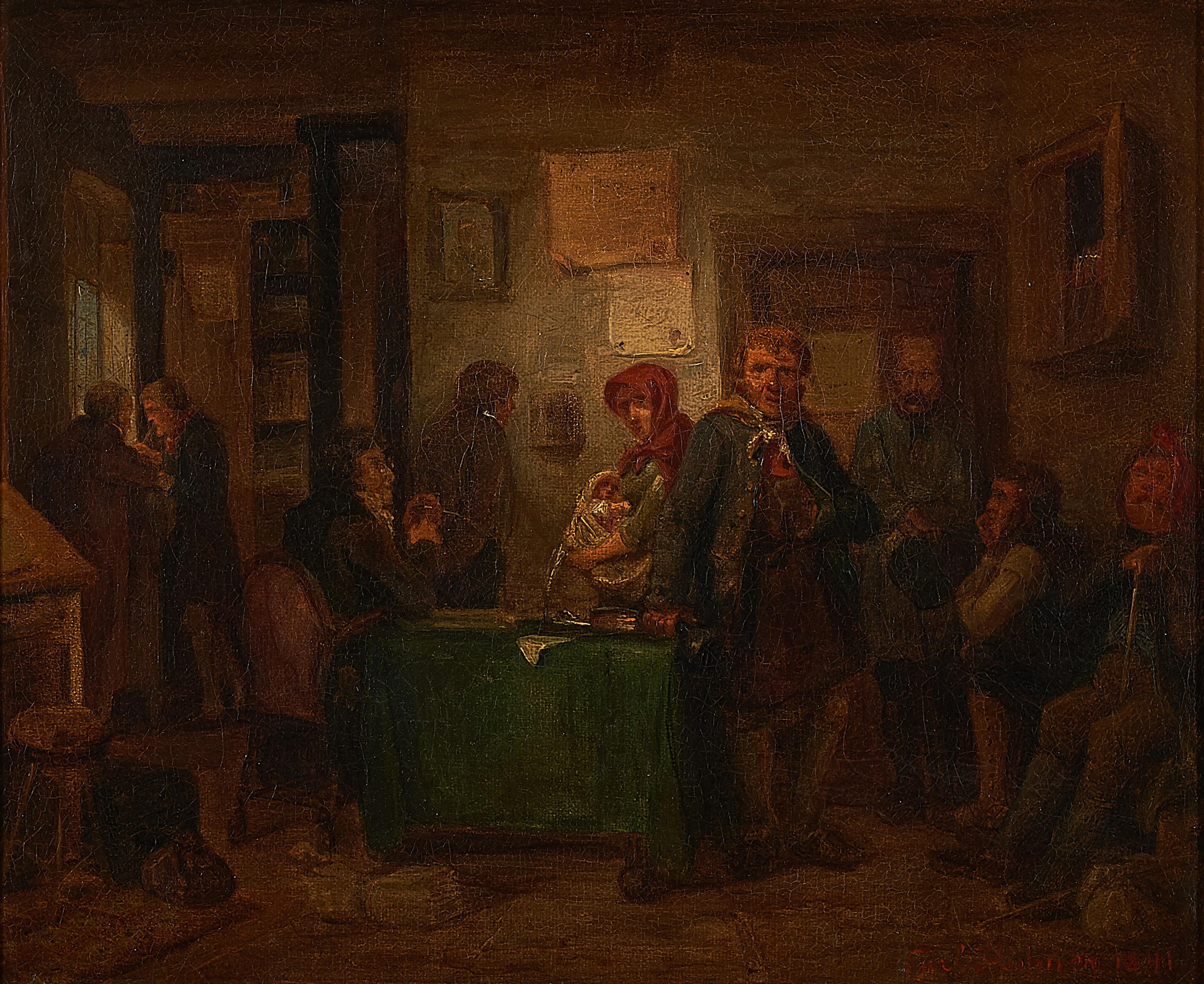 Carl Wilhelm Hübner - Beim Arzt.